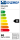 LED Stehleuchte Linus Up & Down 80W weiß UGR<6 flicker-free CCT 3000K - 5700K + Sensor + dimmbar