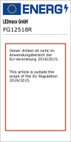 LED Spiral Filament Globe G125 5W E27 Smoke Glass extra warm white 1800K dimmable