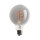LED Spiral Filament Globe G95 5W E27 Rauchglas extra warmweiß 1800K dimmbar