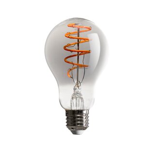 LED Spiral Filament A60 5W E27 Rauchglas extra warmwei...