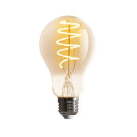 LED Spiral Filament A60 5W E27 Smoked Glass Extra Warm...