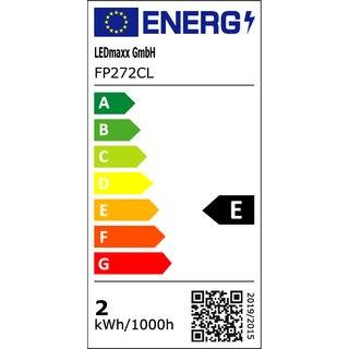 LED Filament Tropfen 2W 250lm E27 klar warmwei 2700K