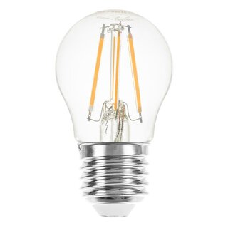 LED Filament Tropfen 4W 470lm E27 klar warmwei 2700K