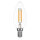 LED Filament Kerze 4W 470lm E14 klar warmweiß 2700K