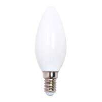 LED Filament Kerze 2,5W = 25W 250lm E14 opal...