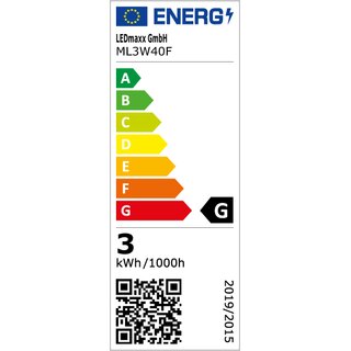 LED Modul MR11 3W 240lm 230V 4000K MATT 35x22mm