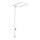 LED Tischleuchte Anbauleuchte Luka Up & Down 80W weiß UGR<18 Neutralweiß 4000K Sensor + Touch dimmbar