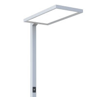 LED Floor Lamp Luka Up & Down 80W silver UGR<18...