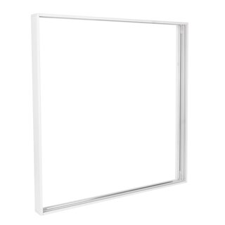 Aufbaurahmen fr LED Panel 60x60cm Wei