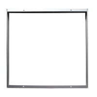 Aufbaurahmen für LED Panel 60x60cm Silber