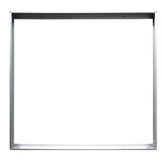 Aufbaurahmen fr LED Panel 62x62cm Silber