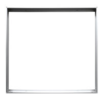Aufbaurahmen für LED Panel 62x62cm Silber