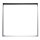 Aufbaurahmen für LED Panel 62x62cm Silber