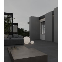 Außenleuchte Lichtkugel Ø25cm max. 60W E27 Weiß IP54