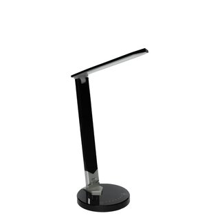 LEDmaxx Design LED Schreibtischlampe mit Touch-Bedienung, Farbwechsel, Dimmfunktion, USB schwarz