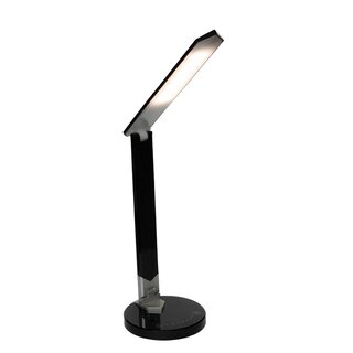 LEDmaxx Design LED Schreibtischlampe mit Touch-Bedienung, Farbwechsel, Dimmfunktion, USB schwarz