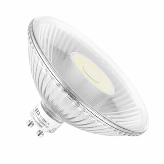 LED QPAR111 Glas Reflektor 4W GU10 warmwei 2700K flood 24