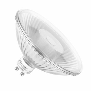 LED QPAR111 Glas Reflektor 6,5W GU10 warmwei 2700K flood 24