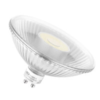ED QPAR111 Glass Reflector 6.5W GU10 warm white 2700K flood 24°