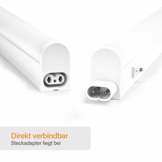 LED Unterbauleuchte 30cm Wei IP20 5W warmwei 3000K mit Schalter