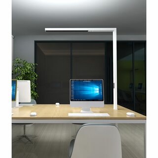 LED Tischleuchte Anbauleuchte Linus Up & Down 80W wei UGR<6 4000K Sensor + Touch dimmbar