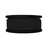 100m Rolle Illu Flachbandkabel H05RNH2-F 2x1,5 mm² Schwarz