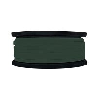 100m Rolle Illu Flachbandkabel H05RNH2-F 2x1,5 mm² Grün