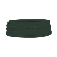 100m Rolle Illu Flachbandkabel H05RNH2-F 2x1,5 mm² Grün