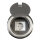 Recessed Floor Socket 1 Power Outlet Stainless Steel for Floor & Wall