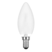 LED Filament Kerze 4W = 40W 360lm E14 MATT warmweiß...