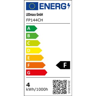 LED Filament Tropfen 4W = 33W 360lm E14 Kopfspiegel silber warmwei 2700K