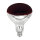 Glühbirne Infrarot Reflektor BR125 250W E27 Rot Dimmbar 60°