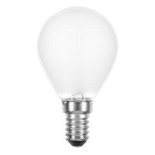 LED Filament Tropfen 2W = 25W E14 MATT warmweiß 2700K