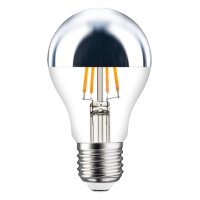 LED Filament Bulb 8W = 60W 806lm E27 Silver Reflector...