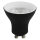 LED Deep-Deco Reflektor Schwarz 8W GU10 warmweiß 3000K 36° DIMMBAR