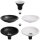 LED Deep-Deco Reflektor Schwarz 8W GU10 warmweiß 3000K 36° DIMMBAR