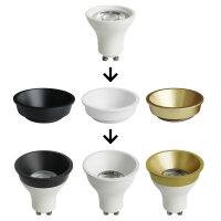 Deep-Deco Ring Gold Ø5cm for LED Reflector