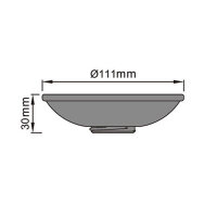 Deep-Deco Ring ES111 Weiß für LED Reflektor