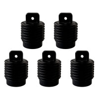 5 x Endkappen Schwarz für Illu-Lichterkette V2