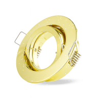 Einbaustrahler Gold glänzend schwenkbar 68mm...