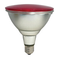 LED PAR38 Glass Reflector 15W = 75W E27 IP65 Red