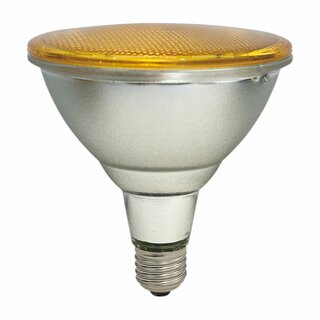 LED PAR38 Glas Reflektor 15W = 75W E27 IP65 Gelb