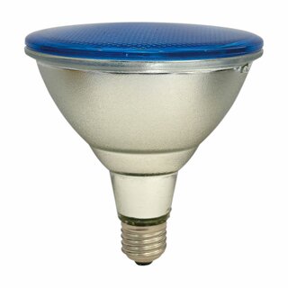 LED PAR38 Glas Reflektor 15W = 75W E27 IP65 Blau